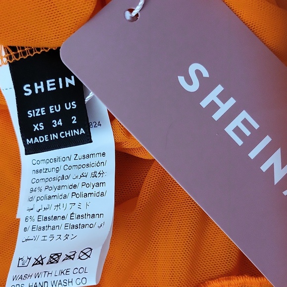 Brand New 2CT X SHEIN CROP SHRUG TOP-XS - Picture 5 of 6